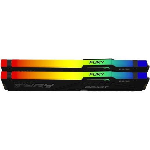 Kingston FURY Beast RGB 16GB (2x8GB) 5600MT/s DDR5 Memory Kit